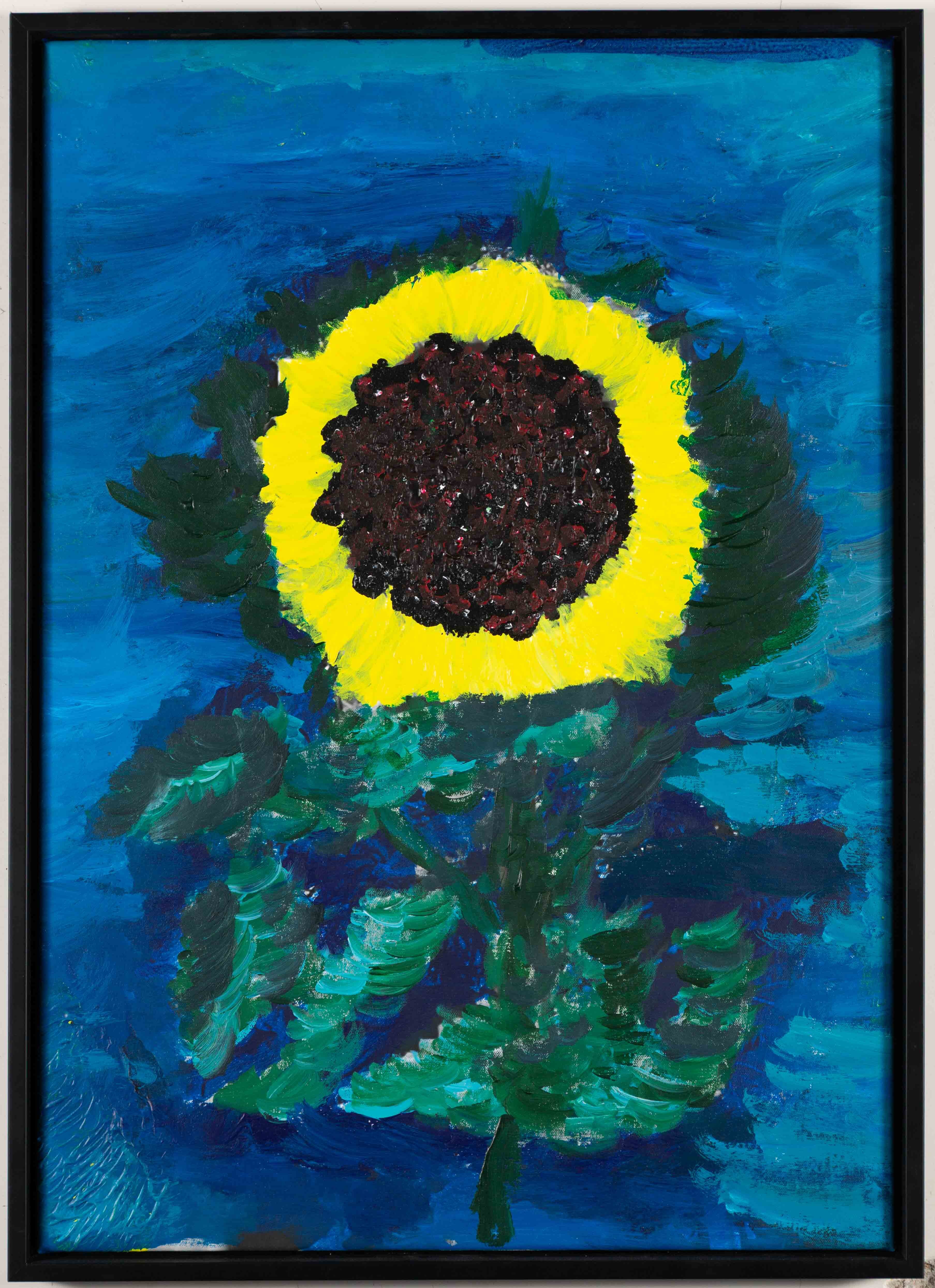 Ziad Antar, <i>Untitled</i>, 2025. Acrylic on photo paper, 28 3/8 x 20 1/8 in (72 x 51 cm)